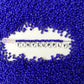 3MM Navy Blue 8/0 Glass Seed Beads (S036-07) D41-34