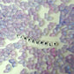 15MM Lilac Butterfly Speckled Colored Glass Beads