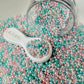 Mixed No Hole Blue Pink Pearls (2.5MM-5MM; NOT EDIBLE) D12-05