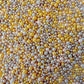 Mixed No Hole Gold Brown Pearls (1.5mm-5mm; NOT EDIBLE) D12-14