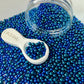 Mixed No Hole Dark Blue Pearls (2.5MM-5MM; NOT EDIBLE) D12-18