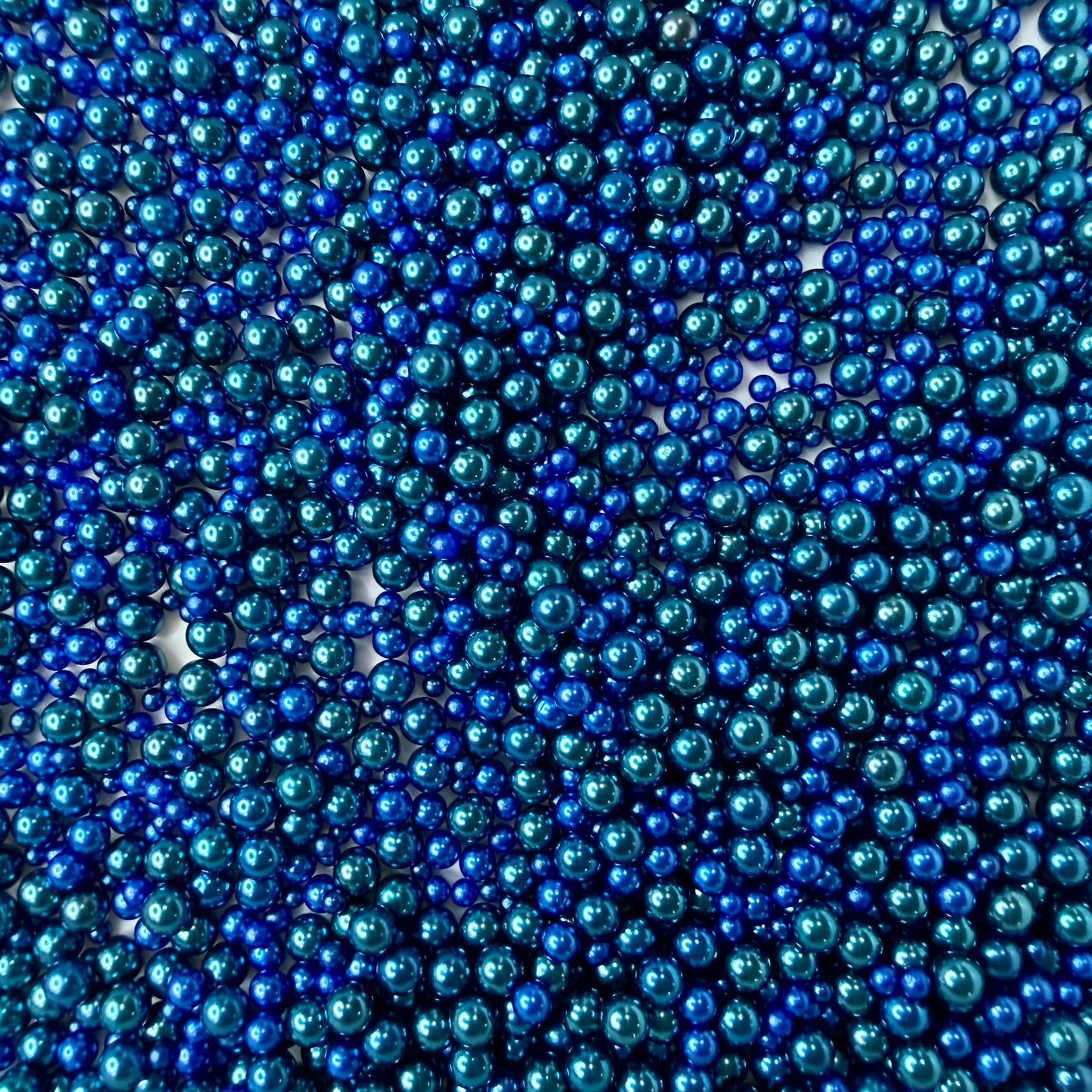 Mixed No Hole Dark Blue Pearls (2.5MM-5MM; NOT EDIBLE) D12-18