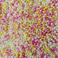 Mixed No Hole Yellow Pearls (2.5MM-5MM; NOT EDIBLE) D12-19