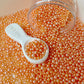 Orange No Hole Pearls (2.5MM-5MM; NOT EDIBLE) D12-21