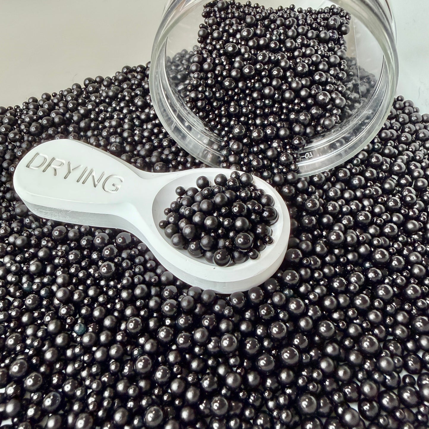 Mixed No Hole Black Pearls (2.5MM-5MM; NOT EDIBLE) D12-36