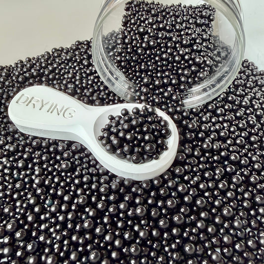 Mixed No Hole Black Pearls (2.5MM-5MM; NOT EDIBLE) D12-36
