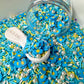 Blue Flower Pearls, Floral Polymer Clay Sprinkle Mix (NOT EDIBLE) D5-28