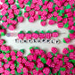 12MM Pink Strawberry Fruit Themed Polymer Clay Beads  (12mm x 10mm, Hole: 1.6mm)