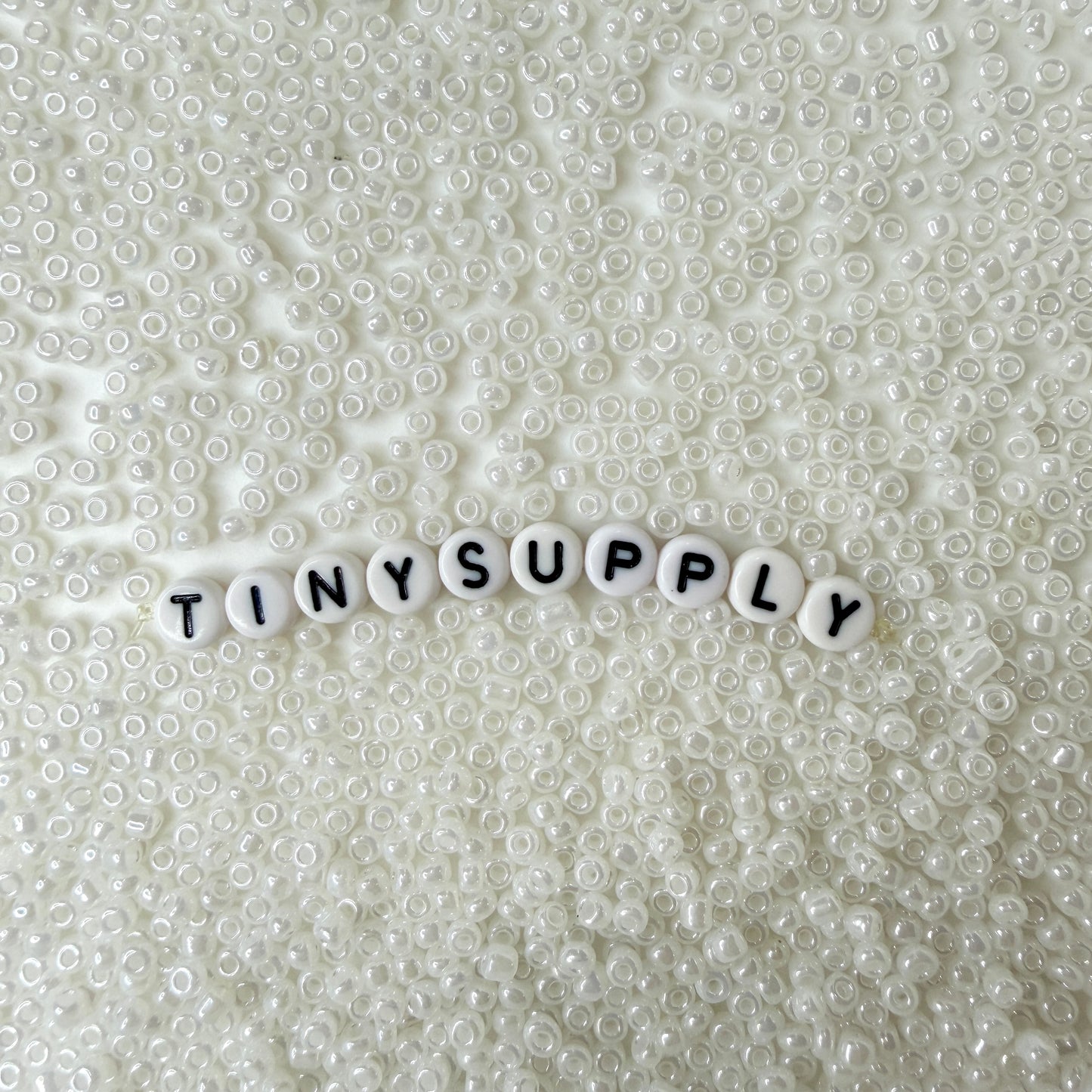 3MM White Glass Seed Beads (A011-141)
