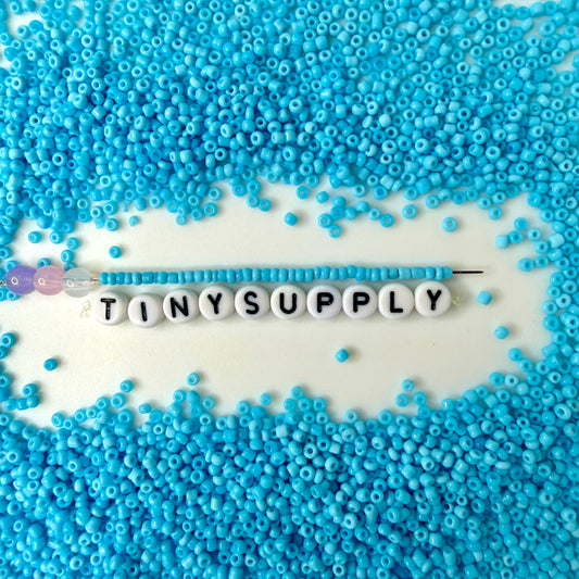 2MM Blue 12/0 Glass Seed Beads (A010-44)