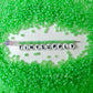 3MM Pale Green Glass Seed Beads (US0003-144)