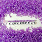 3MM Violet 8/0 Glass Seed Beads (US0003-150)