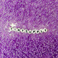 3MM Violet 8/0 Glass Seed Beads (US0003-150)