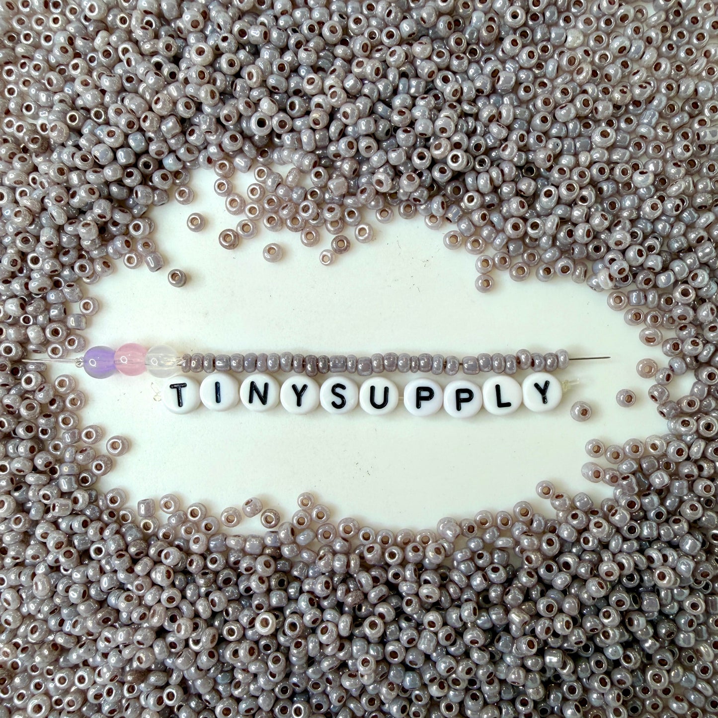 3MM Rosy Brown 8/0 Glass Seed Beads (US0003-148)