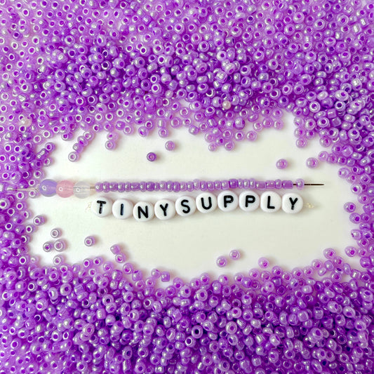 3MM Violet Glass Seed Beads (A011-150)