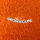 2MM Orange 12/0 Glass Seed Beads (A010-50)