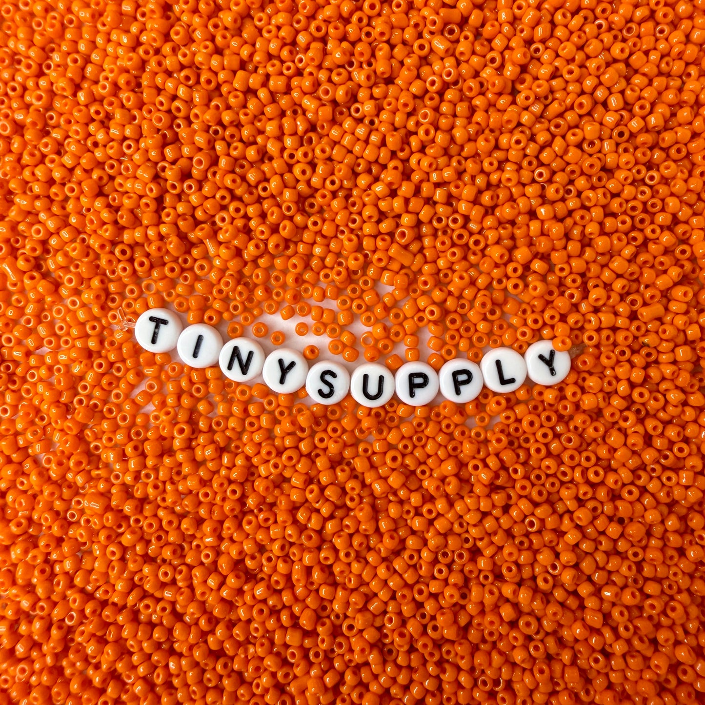 2MM Orange 12/0 Glass Seed Beads (A010-50)