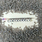 3MM Dark Gray 8/0 Glass Seed Beads (US0003-149)