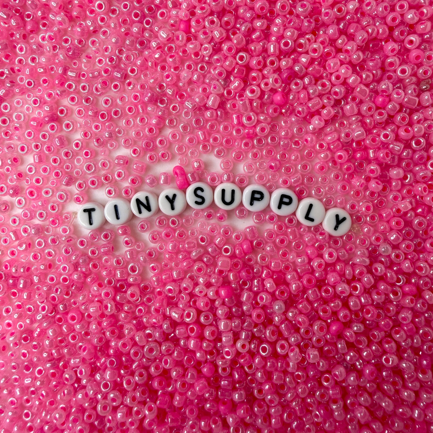 3MM Pink Glass Seed Beads (A011-145-3MM)
