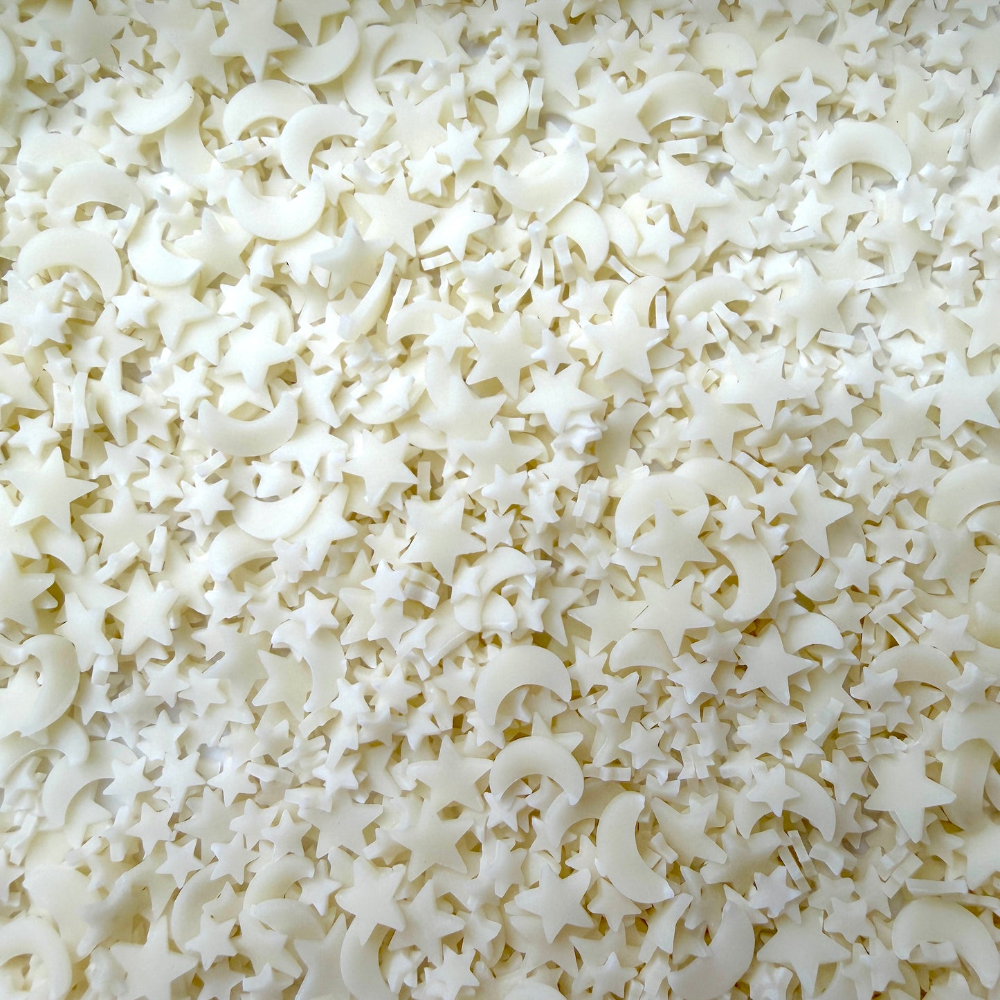 Mixed Star Moon Glow-in-Dark Polymer Clay Sprinkle Mix (NOT EDIBLE) D18-01