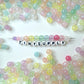 Iridescent Pastel Mermaid Mixed Color Acrylic Beads (Multiple Sizes)