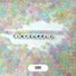 Iridescent Pastel Mermaid Mixed Color Acrylic Beads (Multiple Sizes)