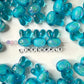 Chunky 21MM AB Bunny Rabbit Shaped Acrylic Spacer Beads