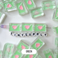 Chunky Mixed Color Love Letter Acrylic Bead (21x16mm)