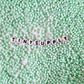 3MM Frosted Light Green 8/0 Glass Seed Beads D41-01