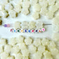 Chunky 15MM Pastel Acrylic White Star Flower Spacer Beads