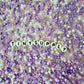3MM Purple Mixer 8/0 Glass Seed Beads D54-15