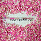 3MM Pink Mixer 8/0 Glass Seed Beads D54-16