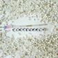 3MM White Mixer 8/0 Glass Seed Beads D54-17