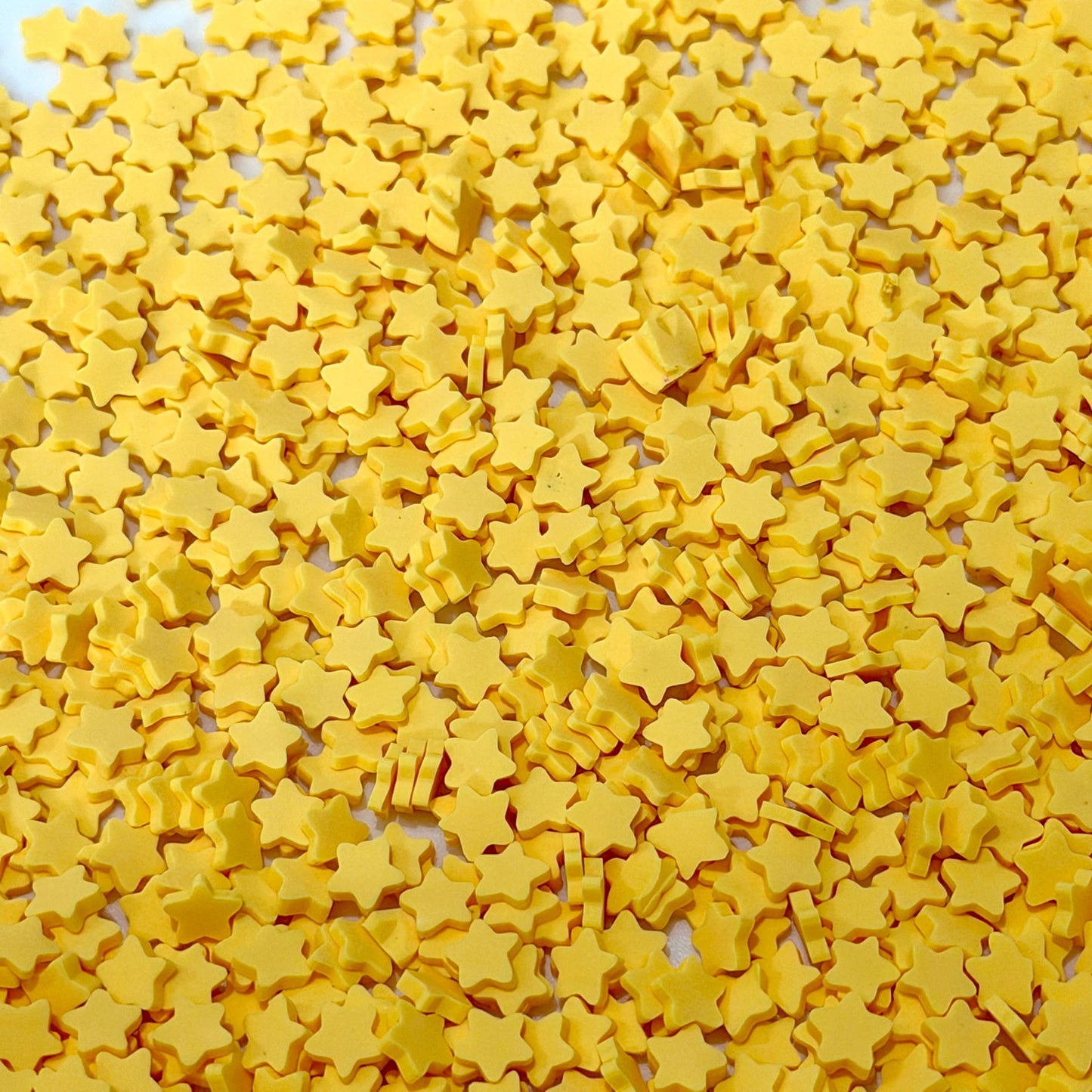 8MM Yellow Star Polymer Clay Sprinkle Piece (NOT EDIBLE) D54-19