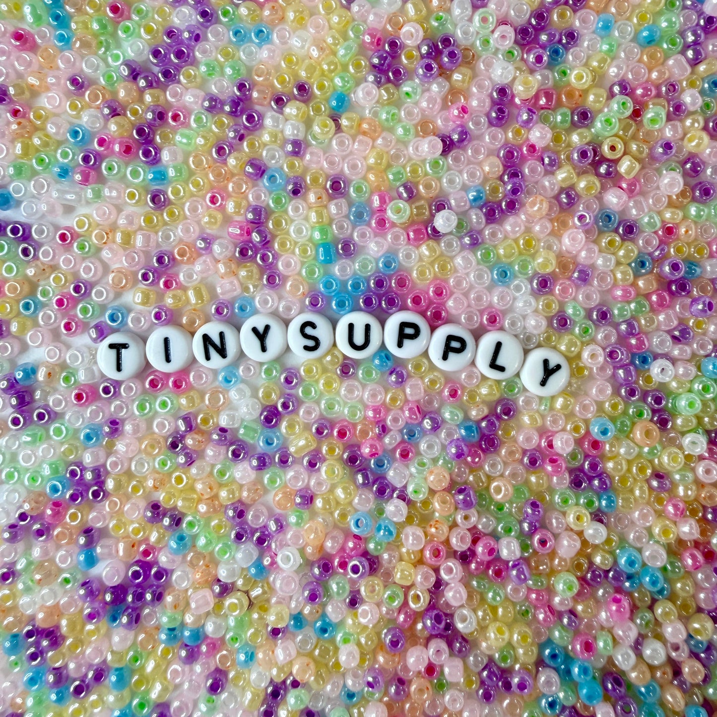 3MM Translucent Rainbow Mixer 8/0 Glass Seed Beads D54-11
