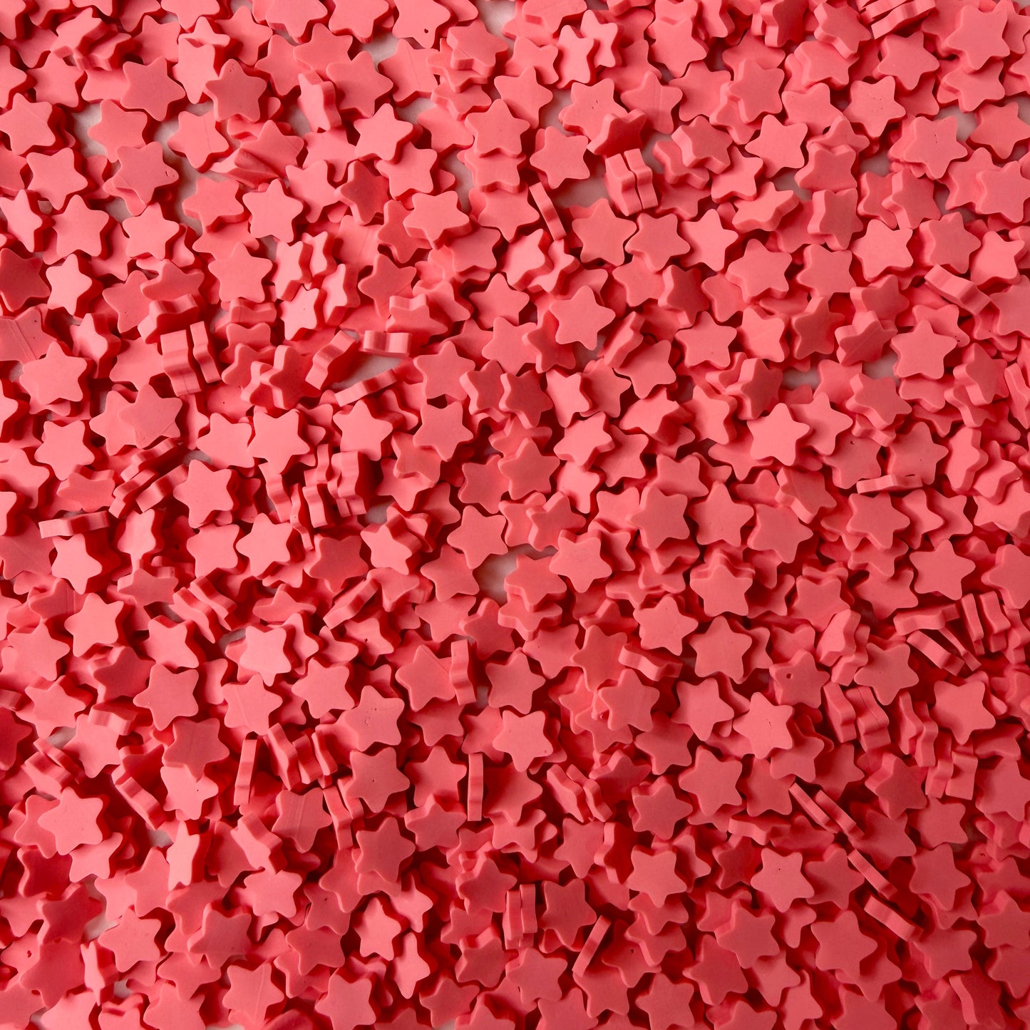 8MM Pink Star Polymer Clay Sprinkle Piece (NOT EDIBLE) D54-22