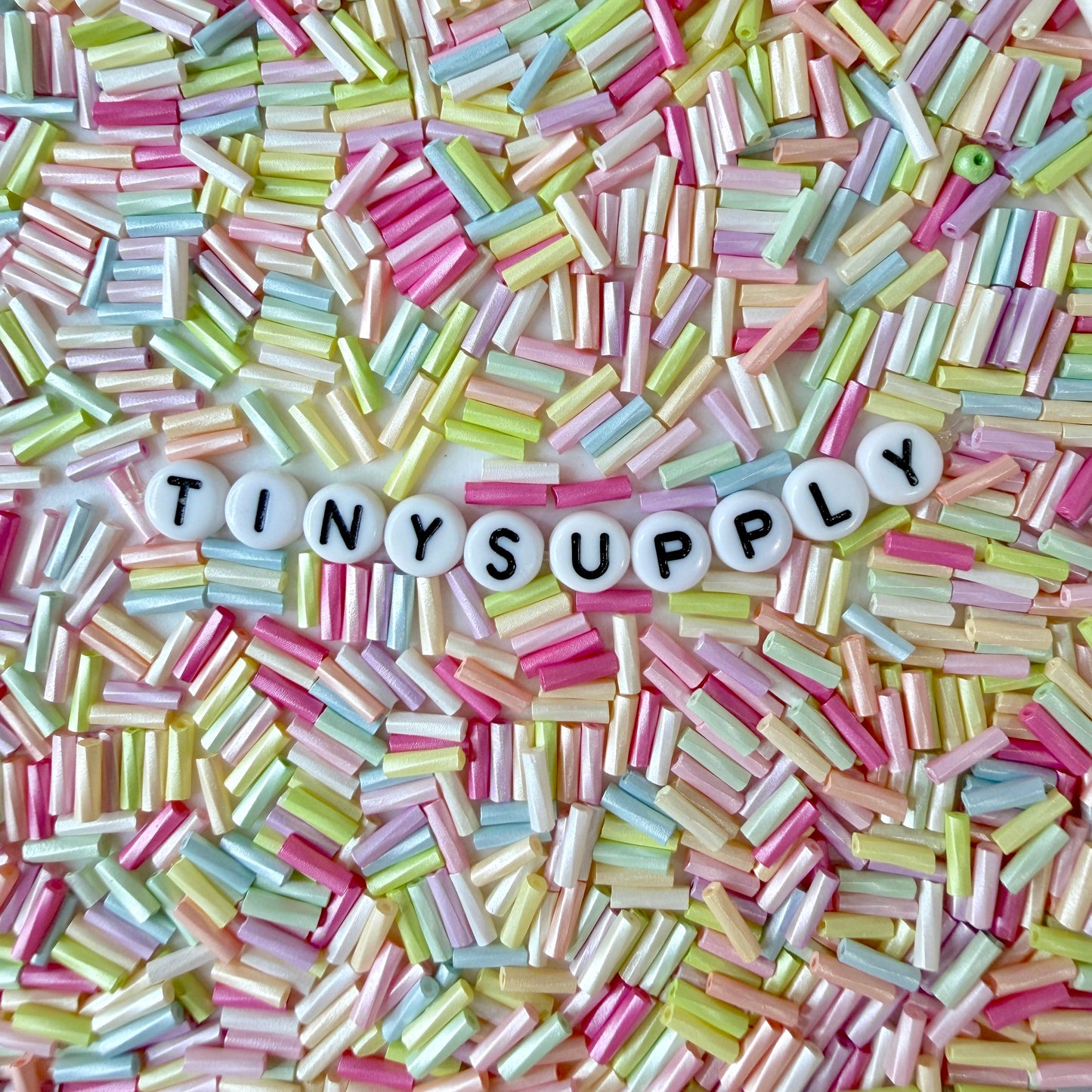 7mm x 2mm Macaron Colors, Round Tube Glass Seed Beads (D54-03)
