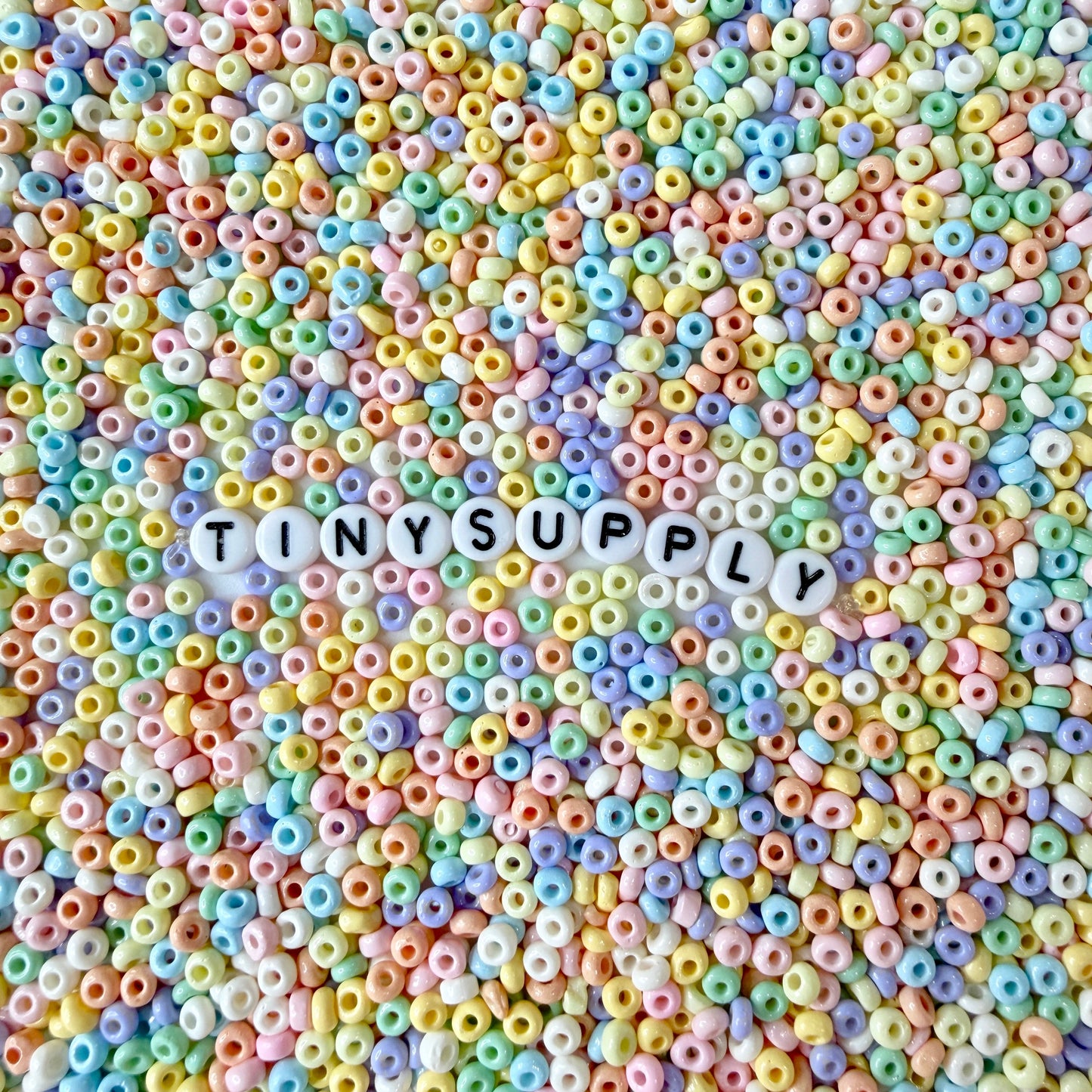 3MM Mute Rainbow Mix 8/0 Glass Seed Beads (D54-06)