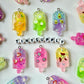 Colorful Fruit Popsicle Charm (17mm x 33mm)