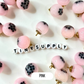 Resin Bubble Tea Round Glass Orb Charm with Eye Pin (16MM)