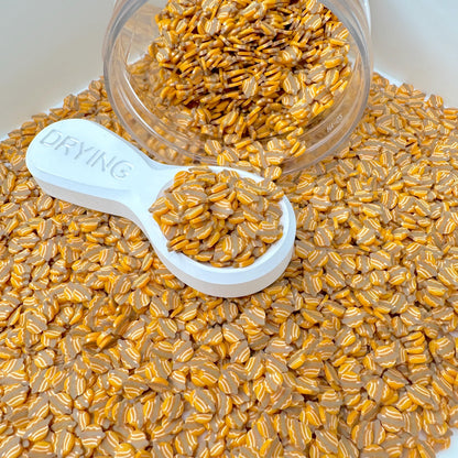 5MM/10MM Yellow Planet, Space Polymer Clay Sprinkle (NOT EDIBLE) D38-22/23