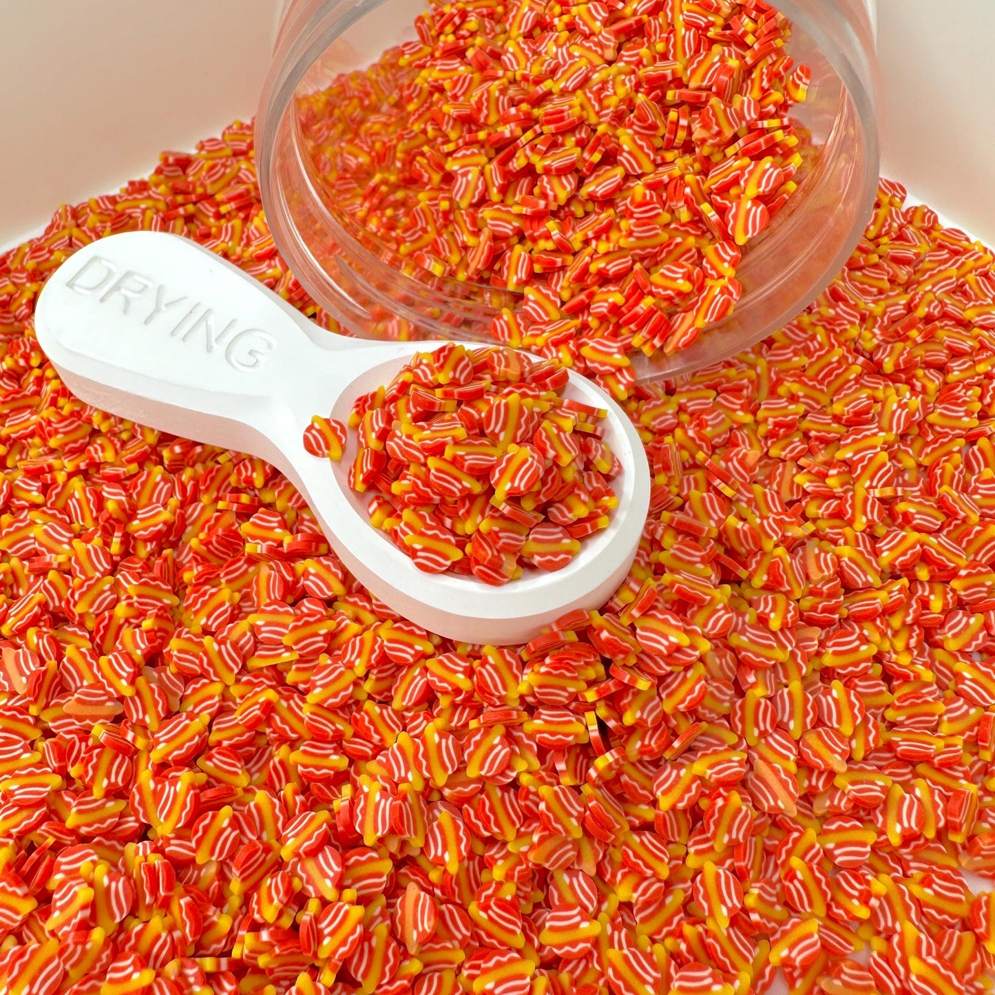 Red Planet, Space Polymer Clay Sprinkle (NOT EDIBLE, 5MM/10MM)