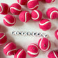 20MM Tennis Ball Pendant Charm (Green, Purple, Yellow, Orange, Red, Pink, Blue )