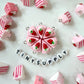 Strawberry Shortcake Slice Acrylic Charm (14mm x 14mm)