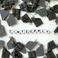 Small Chocolate Bar Charms (in Brown, Pink, Light Green)