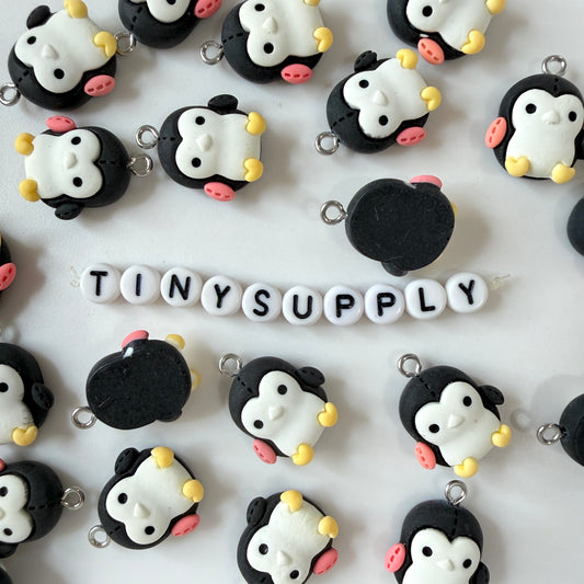 Cute Penguin Charm for DIY Crafting (19MM X 17MM)