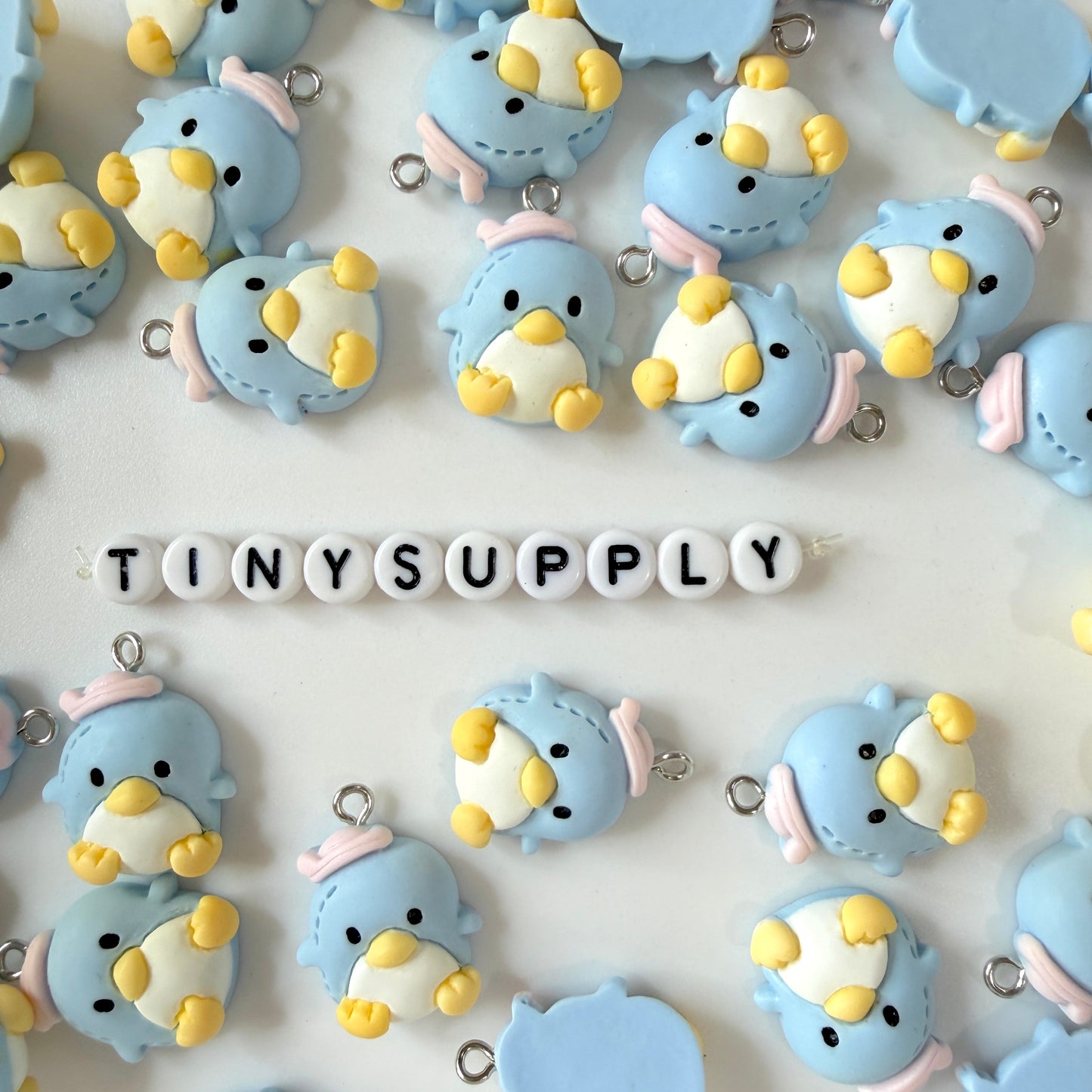 Cute Blue Penguin Charm (20MM X 17MM)