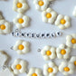 Egg Shaped Flower Charm (19MM X 19MM)