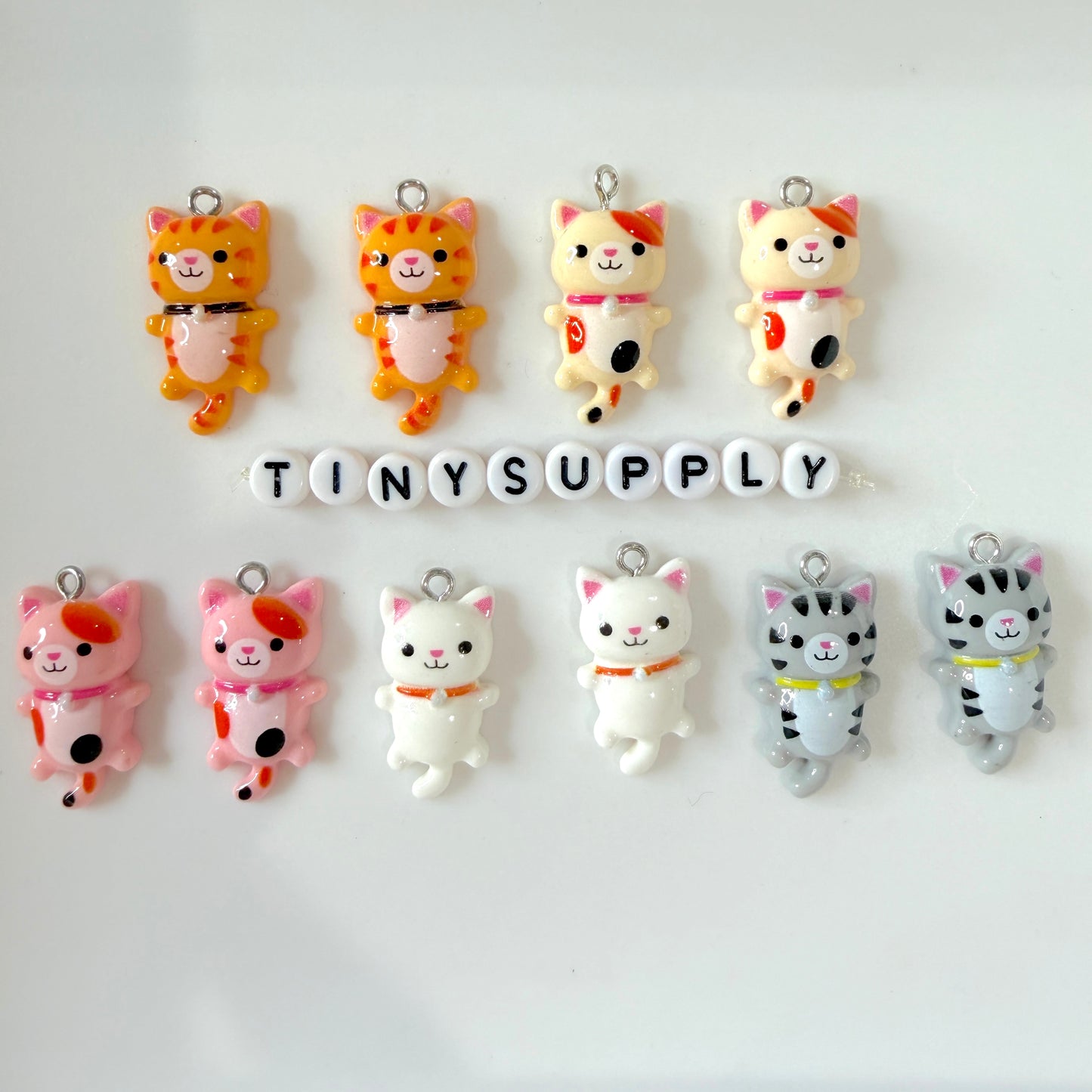 Lazy Cat Charm (29mm x 15mm)