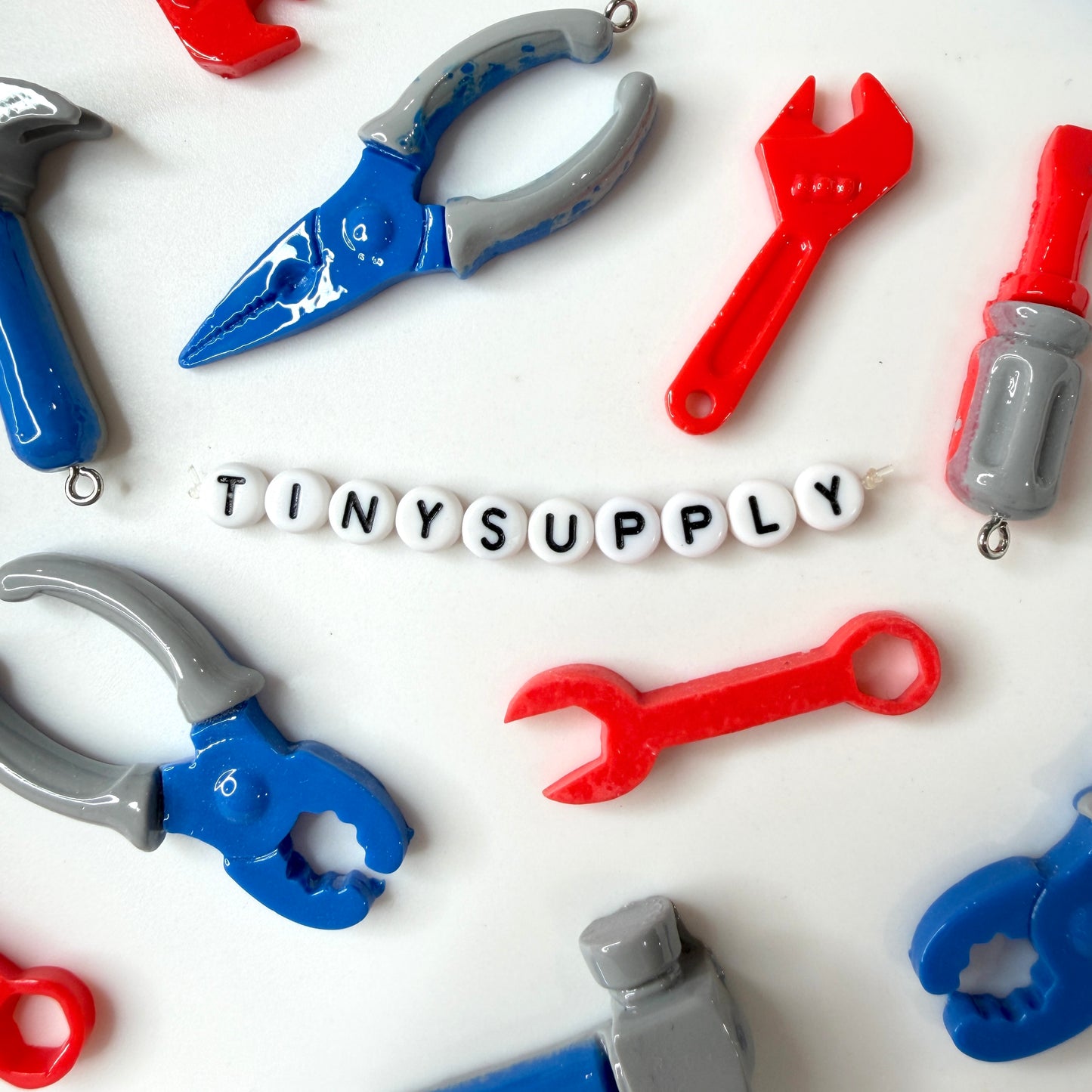 Tool Themed Acrylic Charms with Eyepin